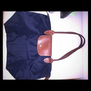 Small navy blue longchamp
